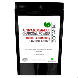 Activated Charcoal black pouch