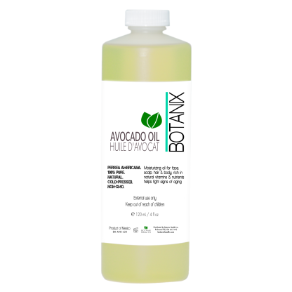 botanix avocado oil in 120 mL opaque bottle with label